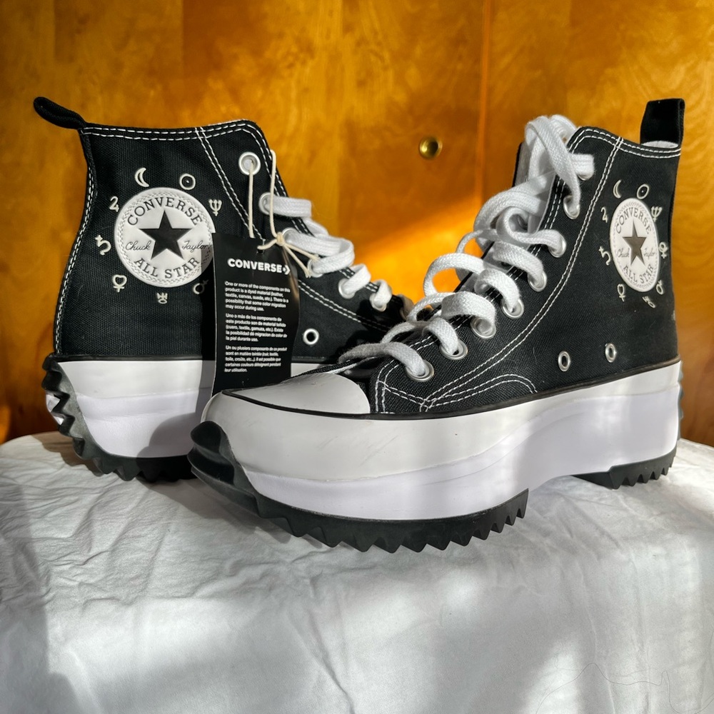 NWT Converse Run Star Hike custom print size 9